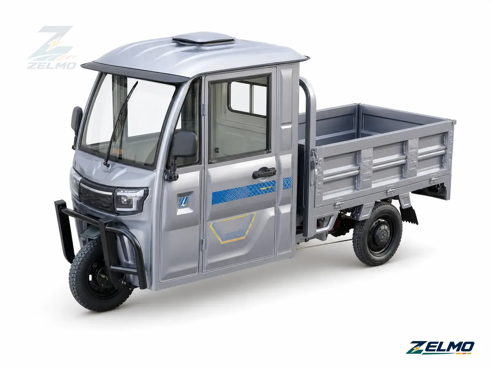 LANSHENG-160 — Rugged Half-Cab Freight 6